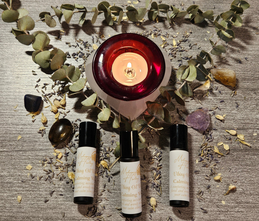 Mahogany Healing Vibing Oil Blends- Calming Vibes