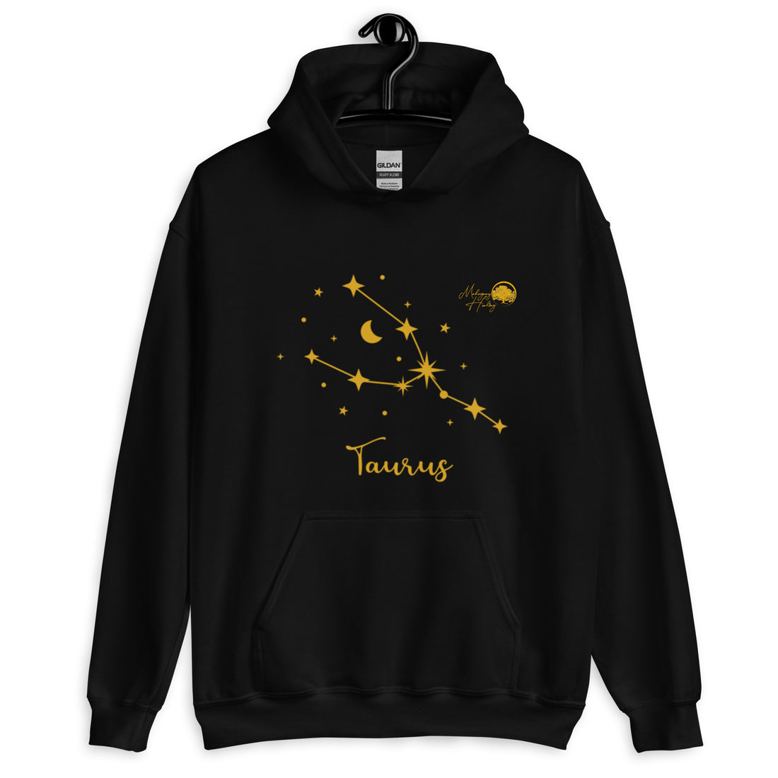 Mahogany Healing Taurus Zodiac Sign Unisex Hoodie