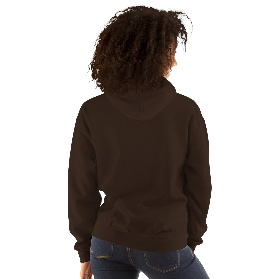 Mahogany Healing Branded Unisex Hoodie (vertical gold logo)