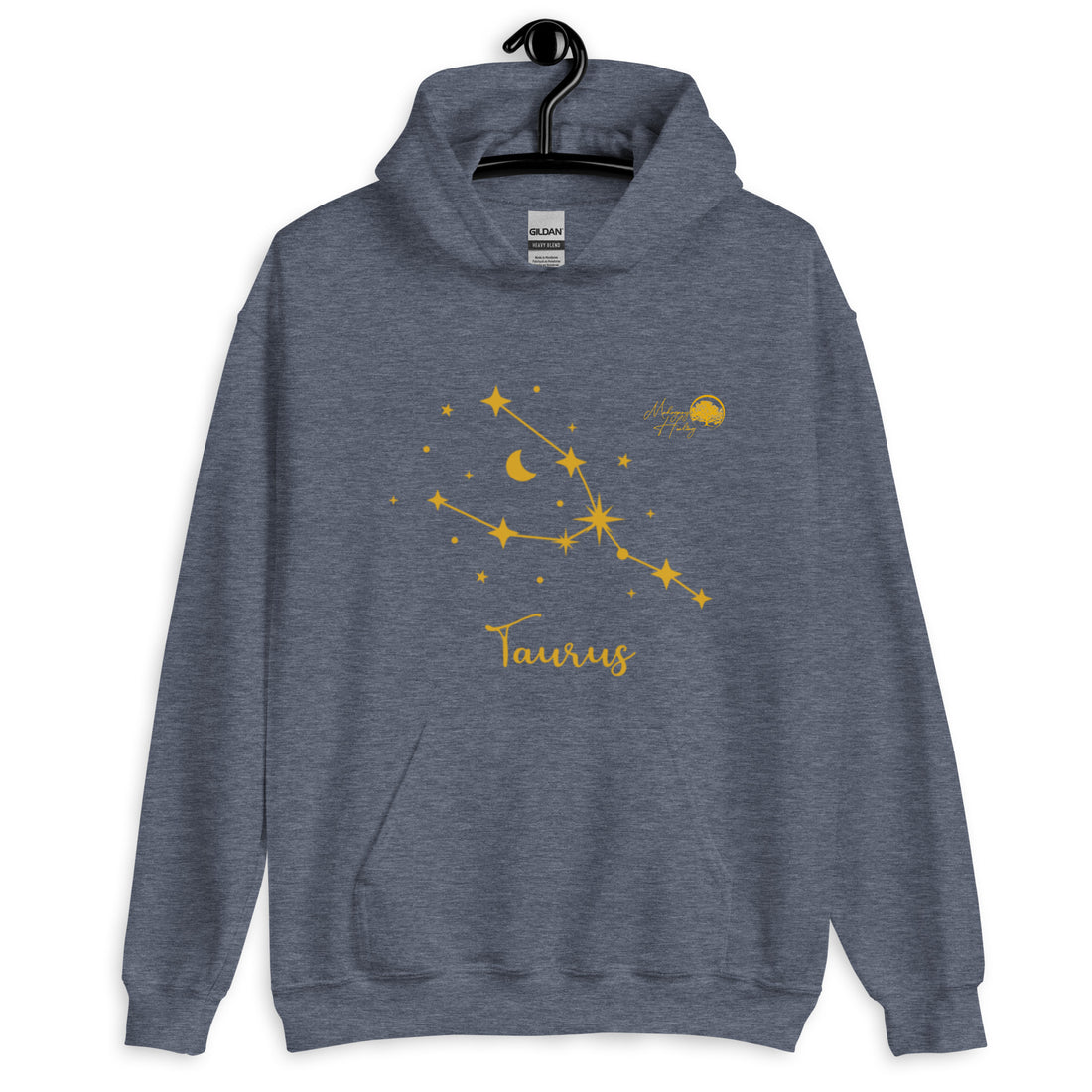Mahogany Healing Taurus Zodiac Sign Unisex Hoodie