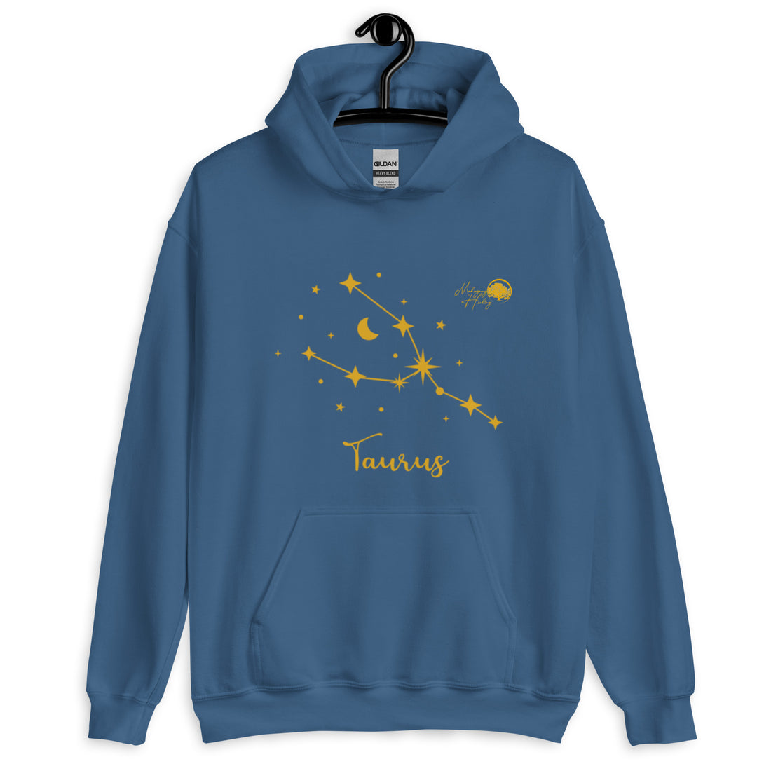 Mahogany Healing Taurus Zodiac Sign Unisex Hoodie