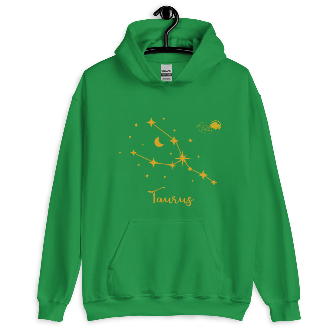 Mahogany Healing Taurus Zodiac Sign Unisex Hoodie