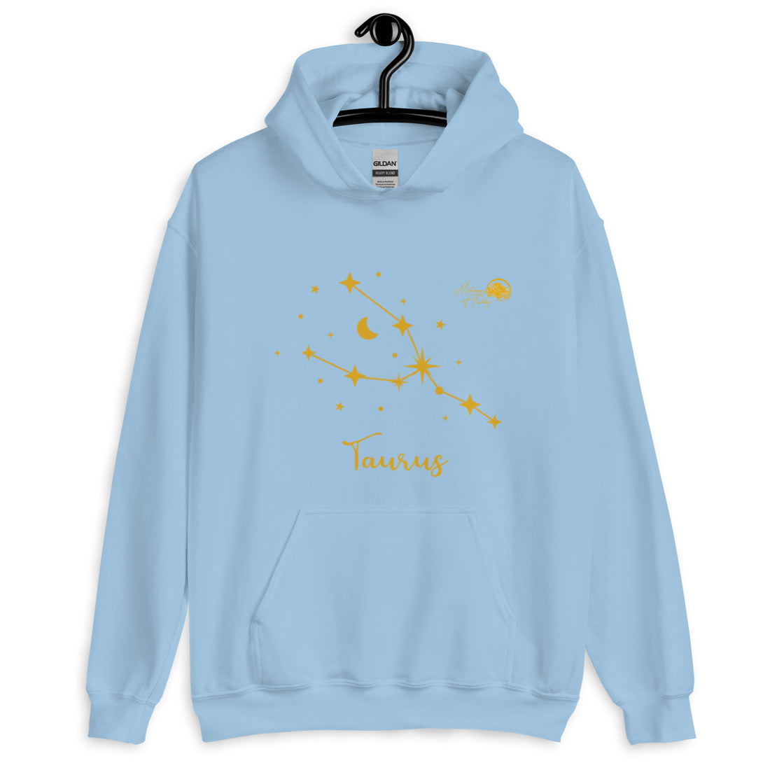 Mahogany Healing Taurus Zodiac Sign Unisex Hoodie