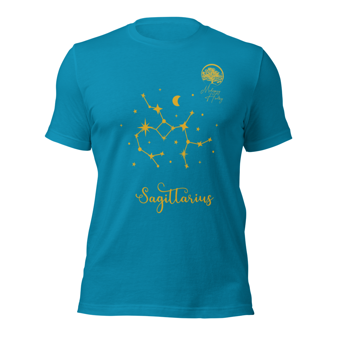 Mahogany Healing Sagittarius Zodiac Sign Unisex T-shirt