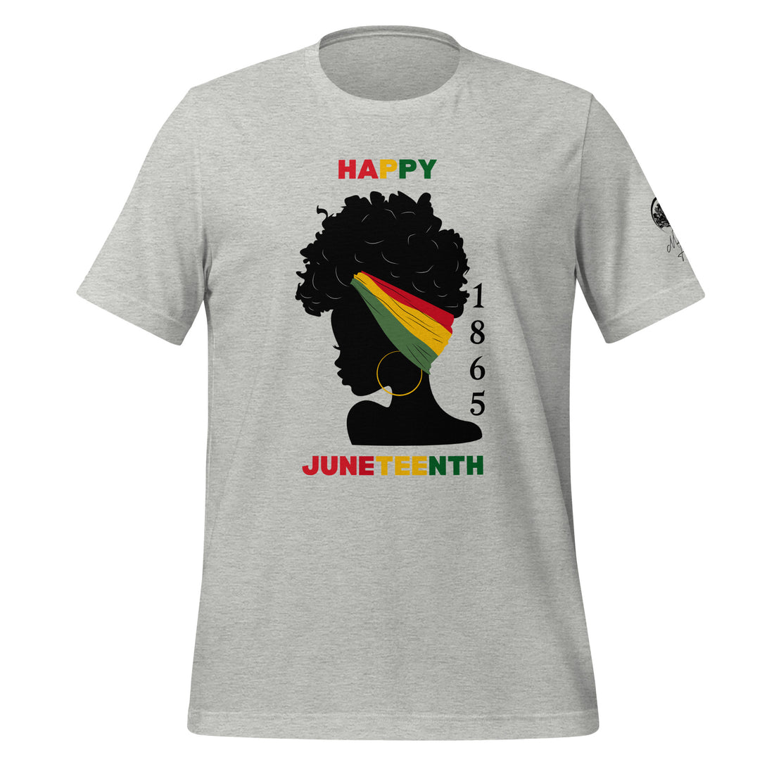 Mahogany Healing Juneteenth Blk Goddess Unisex t-shirt
