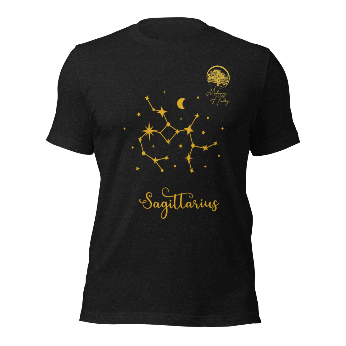 Mahogany Healing Sagittarius Zodiac Sign Unisex T-shirt