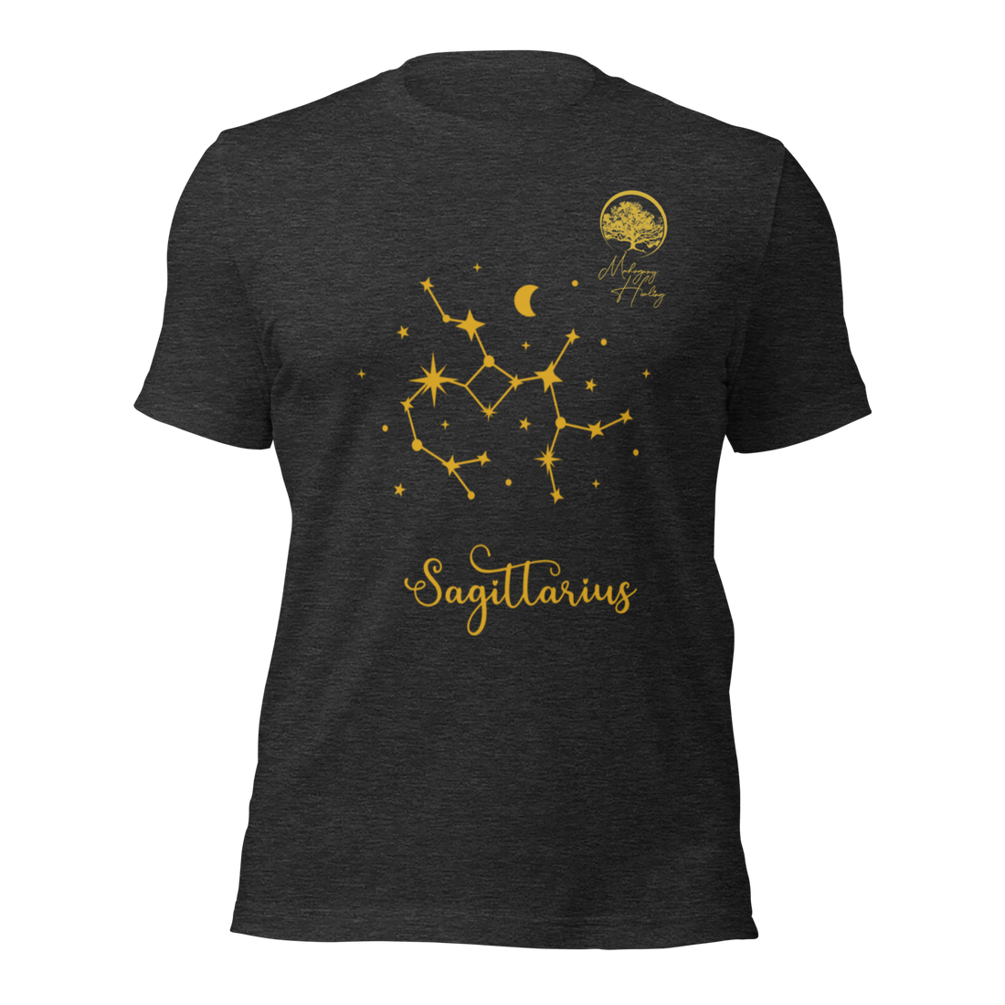 Mahogany Healing Sagittarius Zodiac Sign Unisex T-shirt