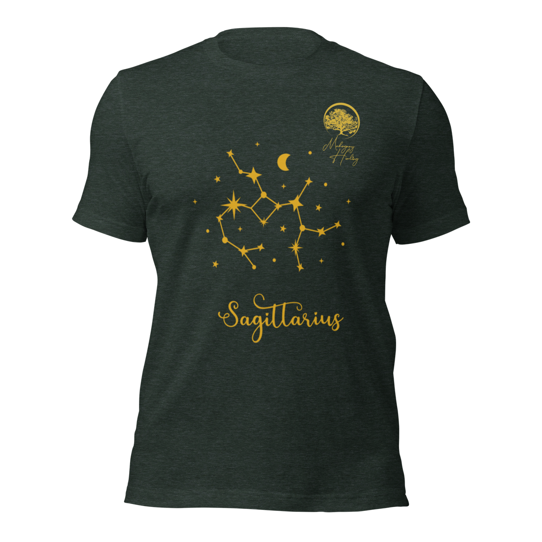 Mahogany Healing Sagittarius Zodiac Sign Unisex T-shirt