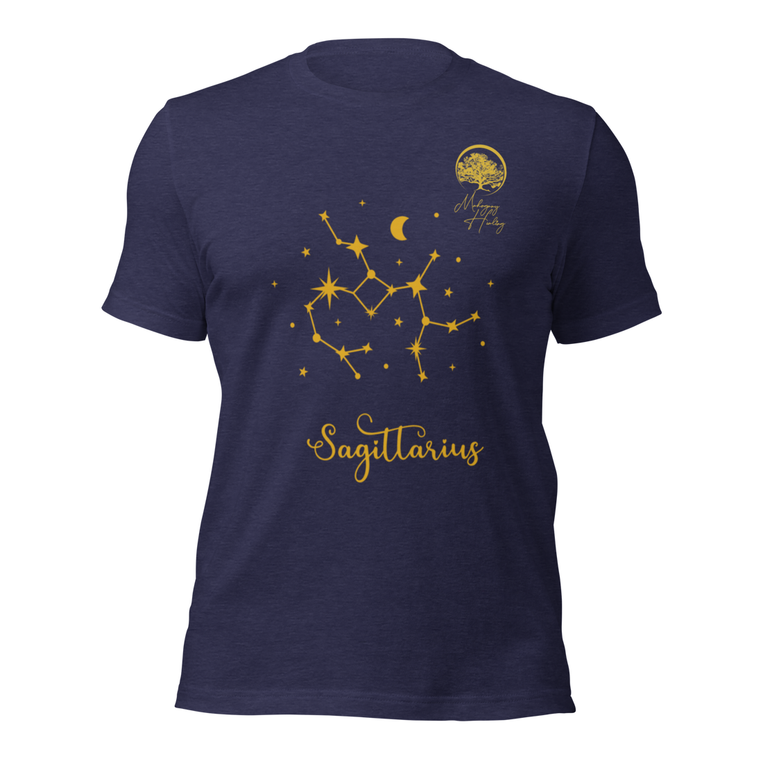 Mahogany Healing Sagittarius Zodiac Sign Unisex T-shirt