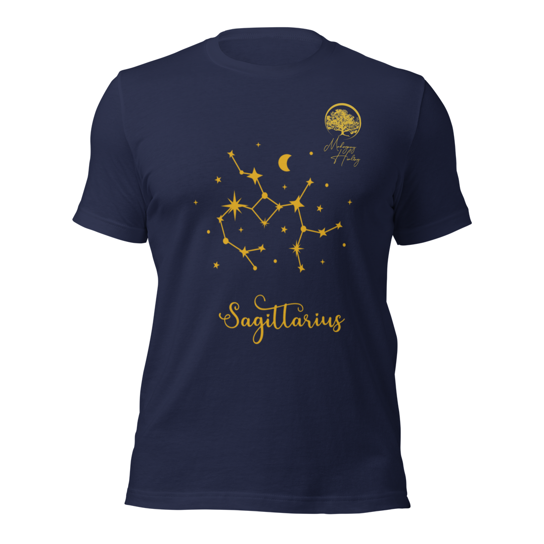 Mahogany Healing Sagittarius Zodiac Sign Unisex T-shirt