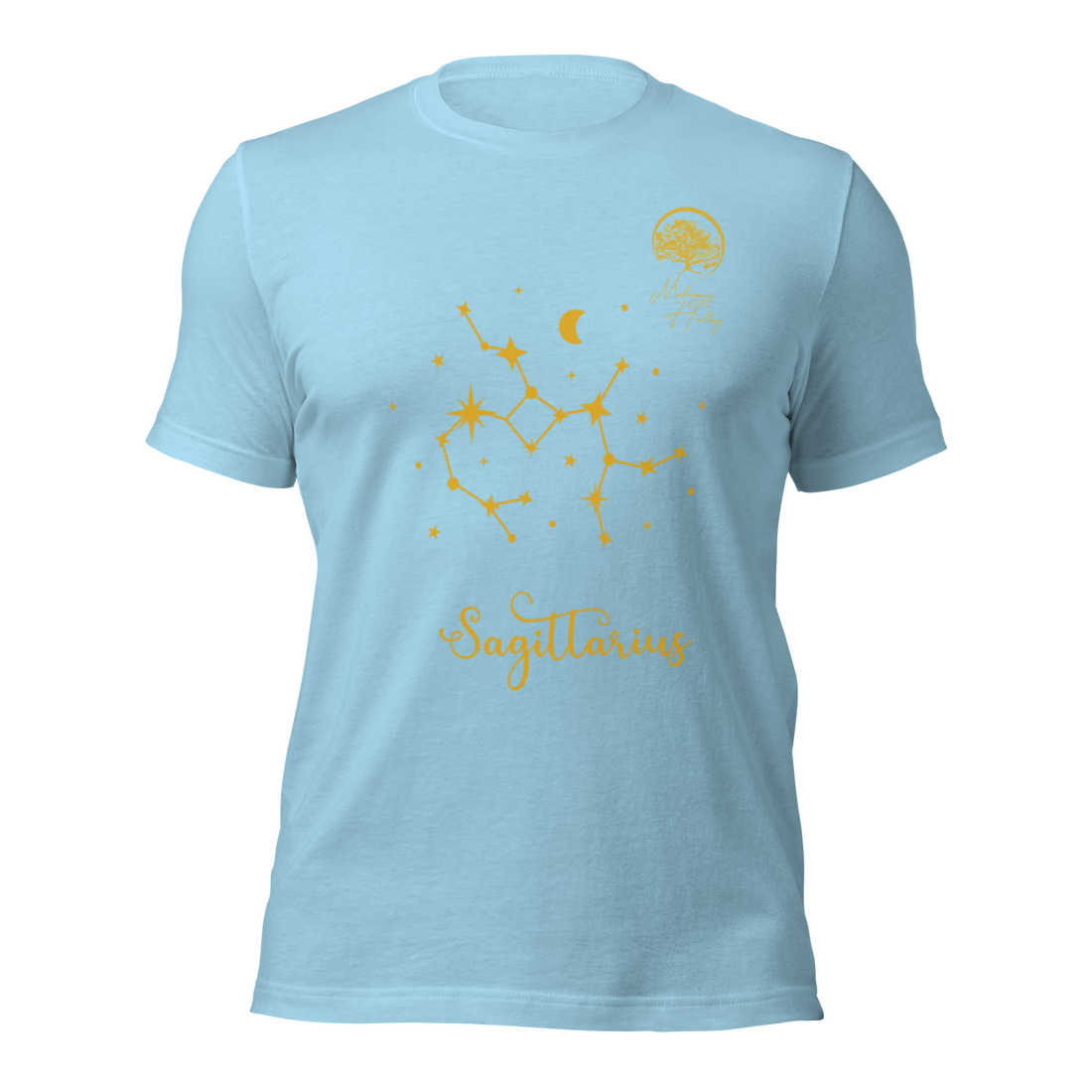 Mahogany Healing Sagittarius Zodiac Sign Unisex T-shirt