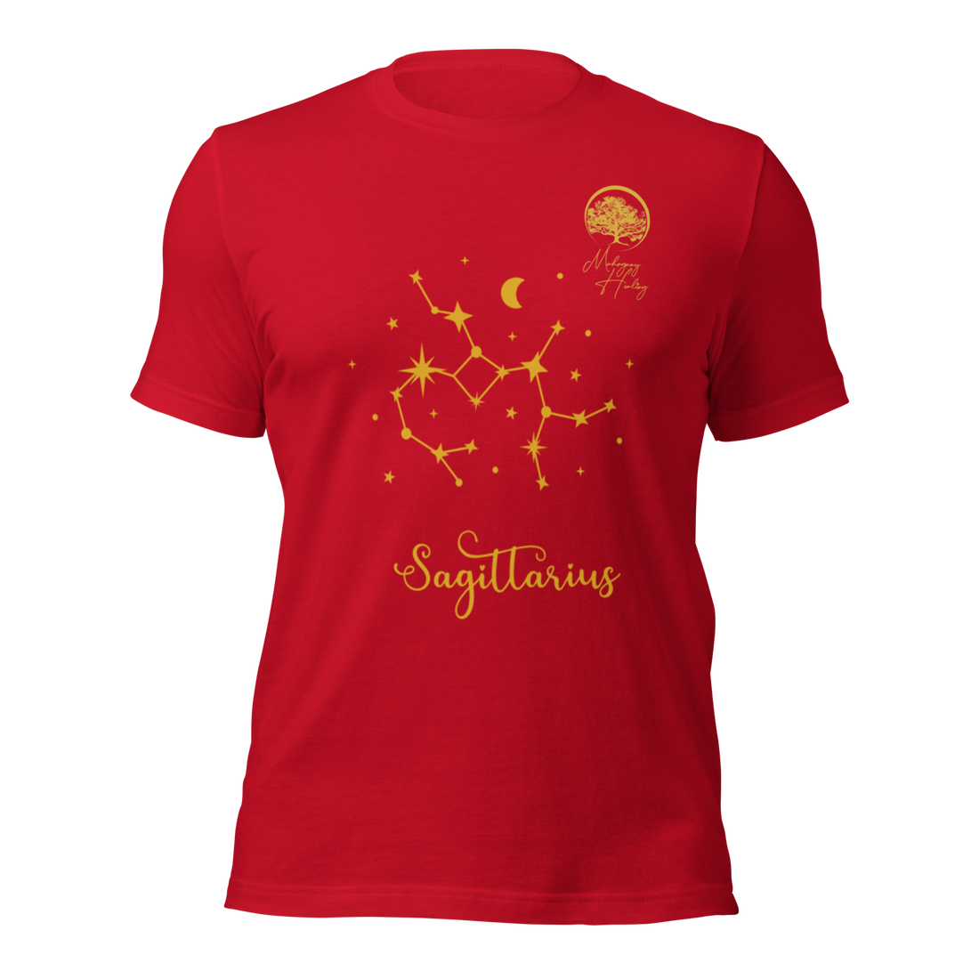 Mahogany Healing Sagittarius Zodiac Sign Unisex T-shirt
