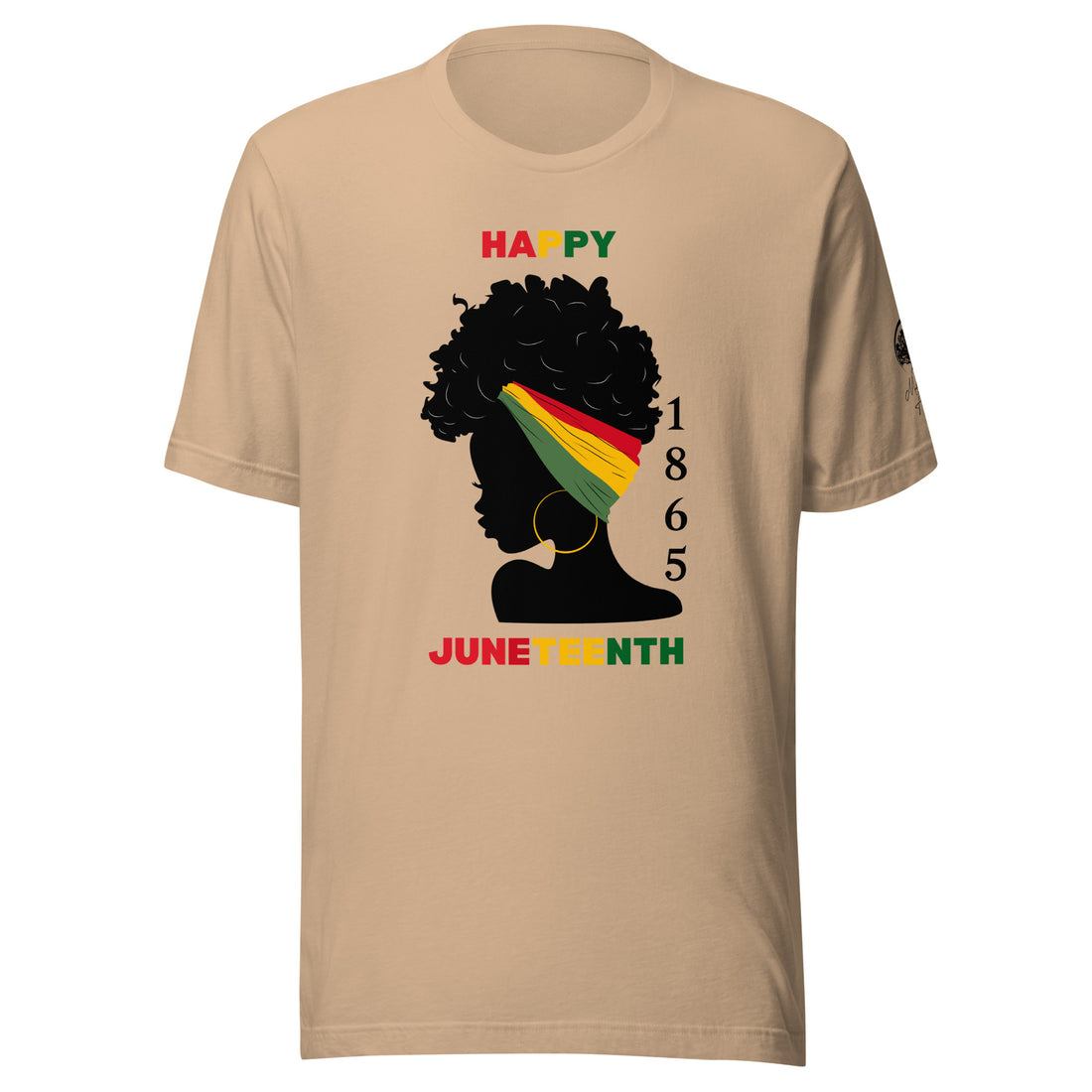 Mahogany Healing Juneteenth Blk Goddess Unisex t-shirt