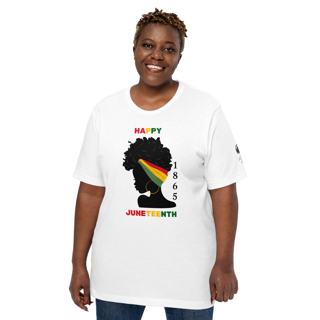 Mahogany Healing Juneteenth Blk Goddess Unisex t-shirt