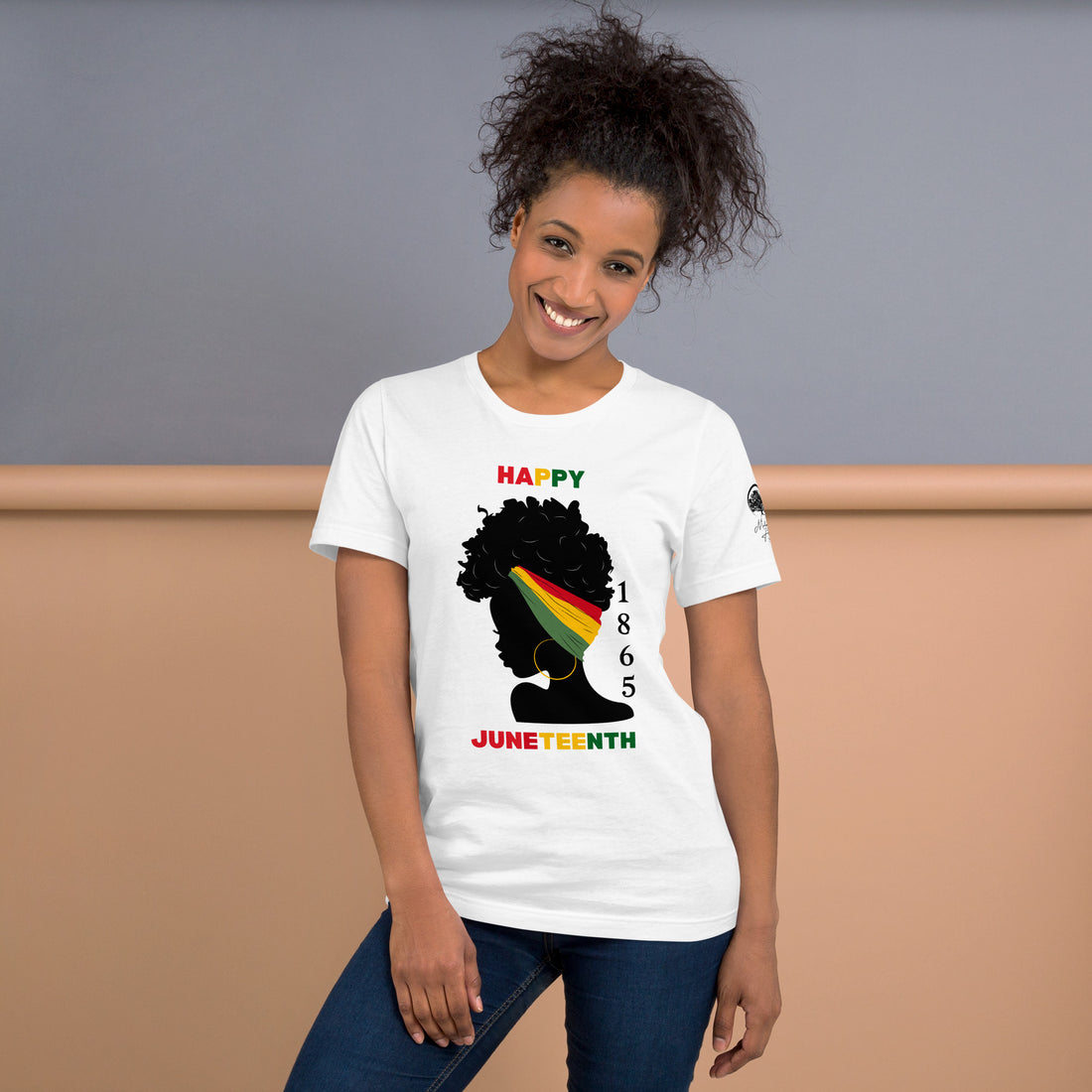 Mahogany Healing Juneteenth Blk Goddess Unisex t-shirt