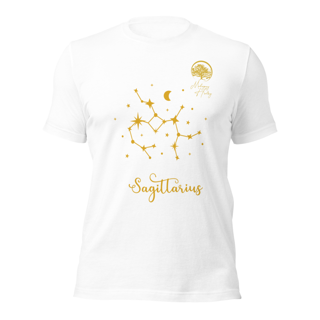 Mahogany Healing Sagittarius Zodiac Sign Unisex T-shirt