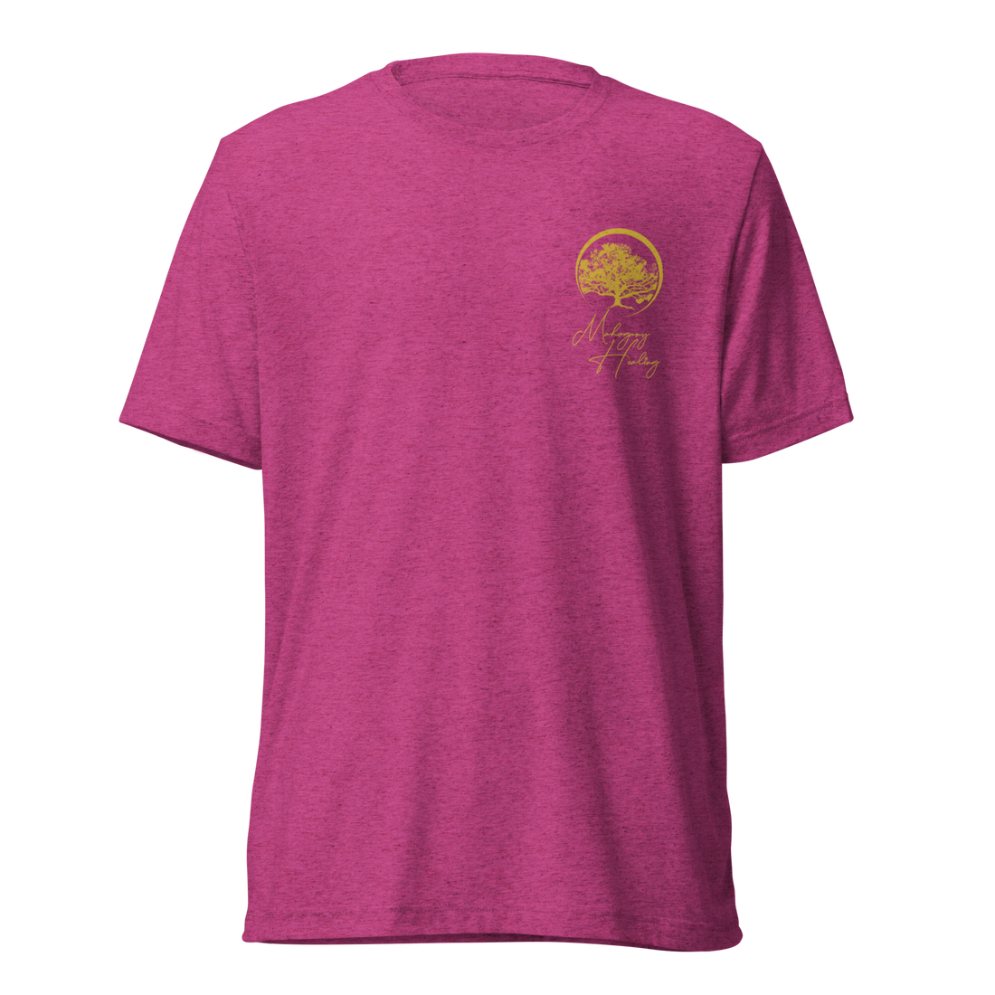 Mahogany Healing Branded (Gold Logo) - Unisex T-shirt