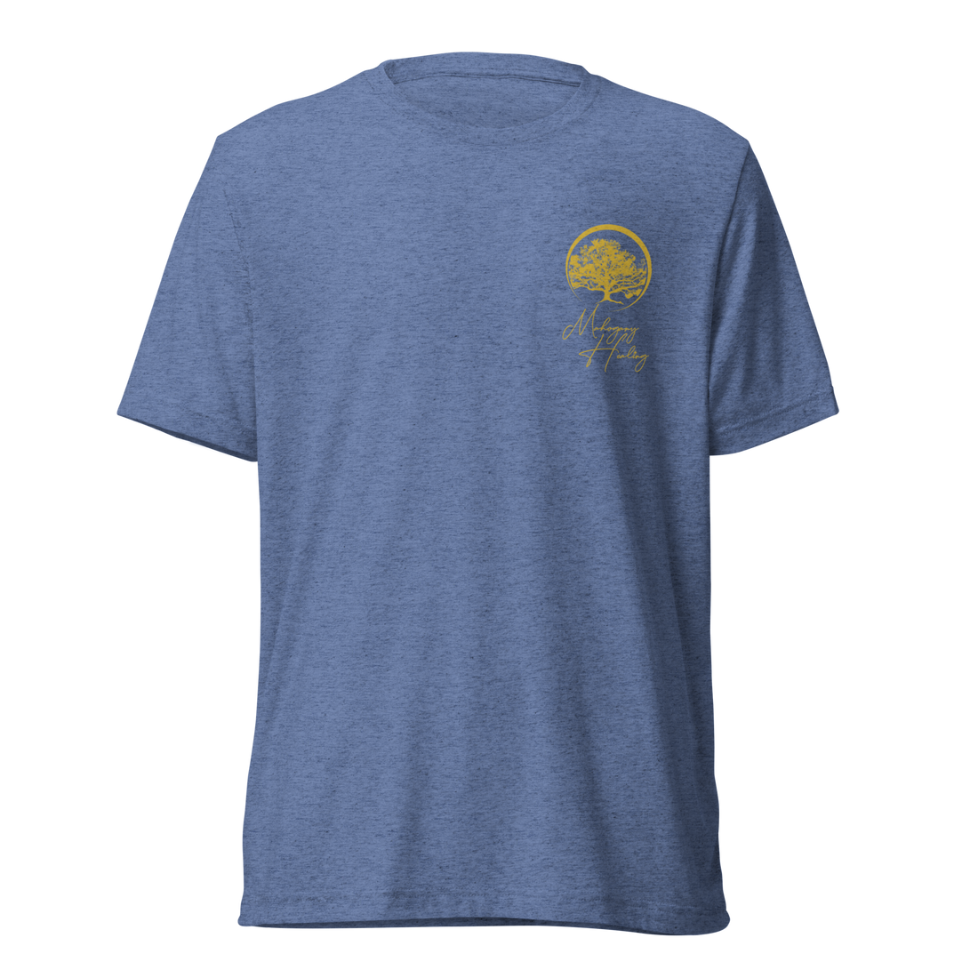 Mahogany Healing Branded (Gold Logo) - Unisex T-shirt