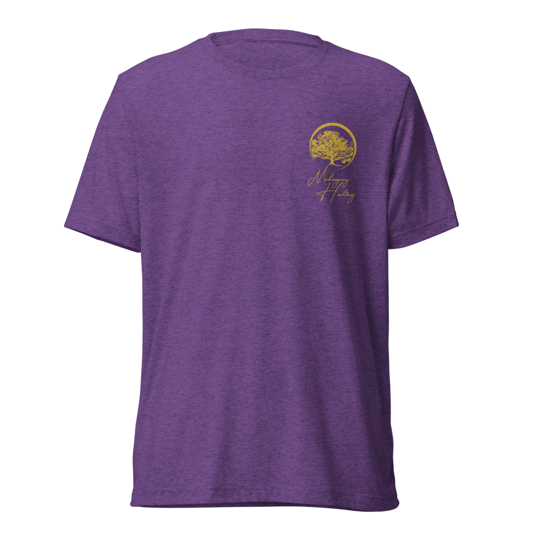 Mahogany Healing Branded (Gold Logo) - Unisex T-shirt