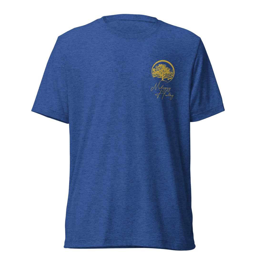 Mahogany Healing Branded (Gold Logo) - Unisex T-shirt