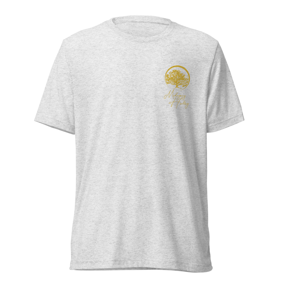Mahogany Healing Branded (Gold Logo) - Unisex T-shirt