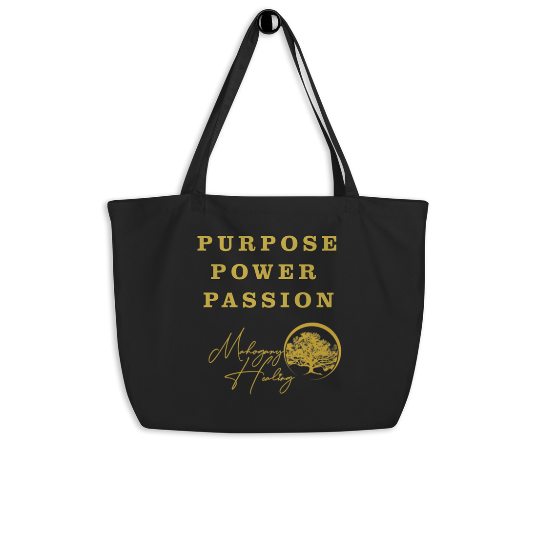 MH Purpose Power Passion - Large Tote Bag